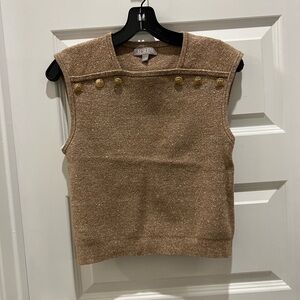 J.Crew Tan Knit Sweater/top